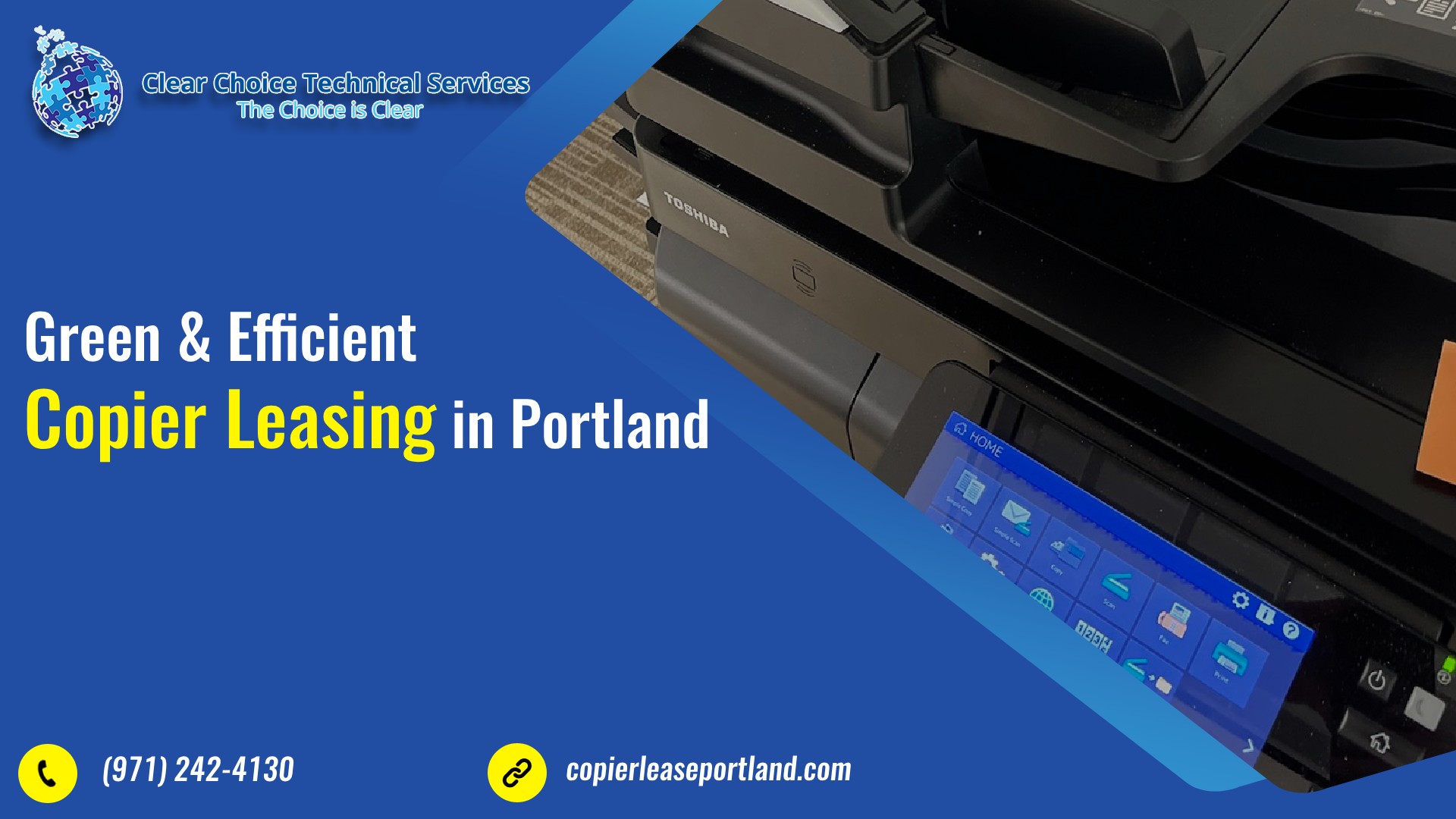 Green & Efficient Copier Leasing in Portland