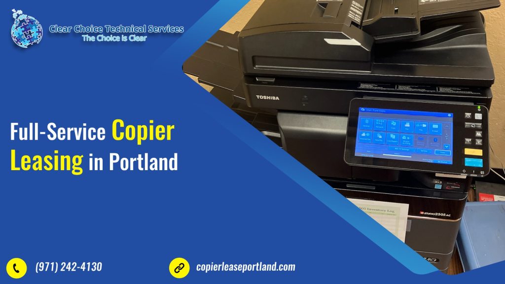 Full-Service Copier Leasing in Portland