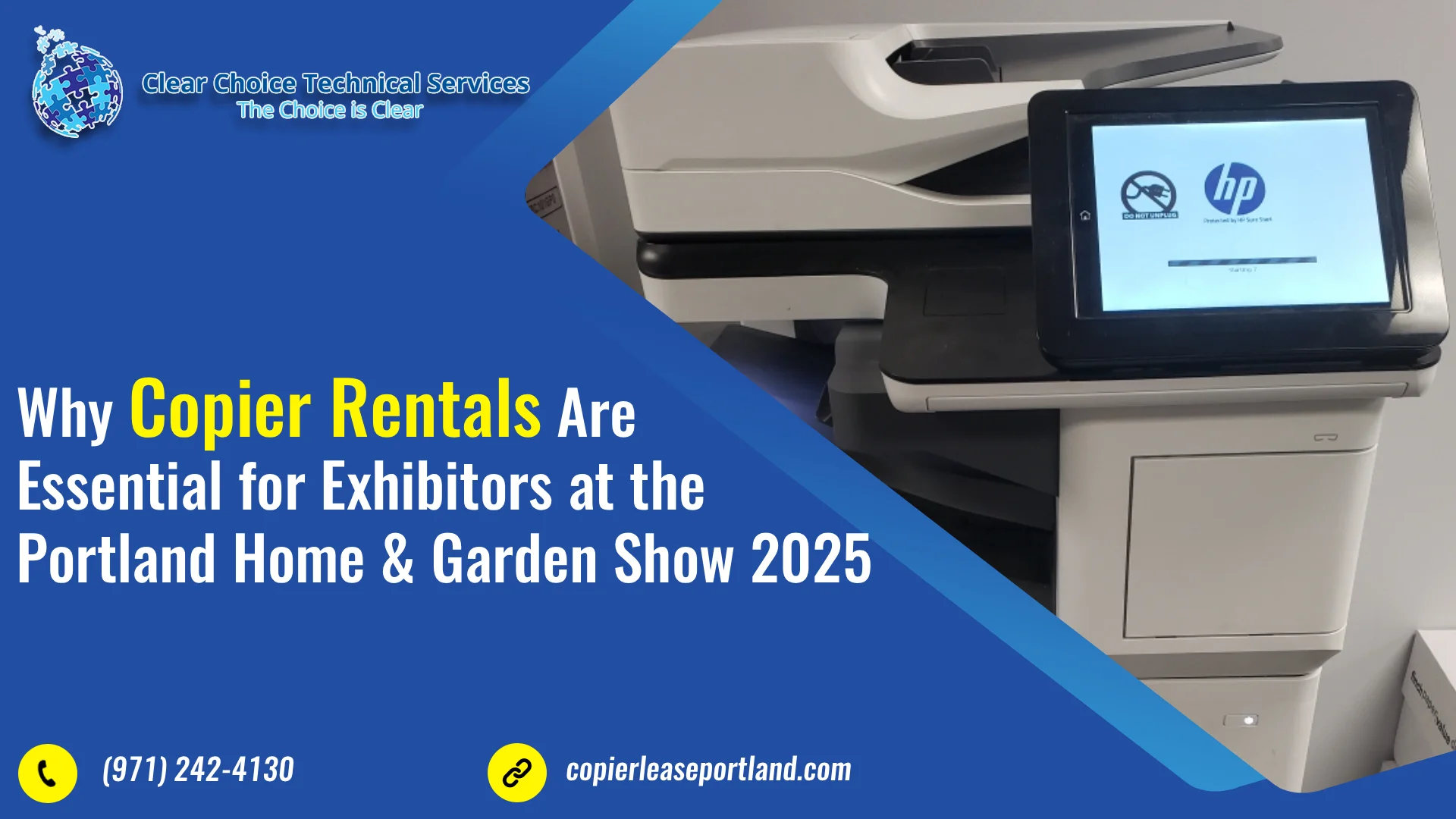 Why Copier Rentals Are Essential for Exhibitors at the Portland Home & Garden Show 2025